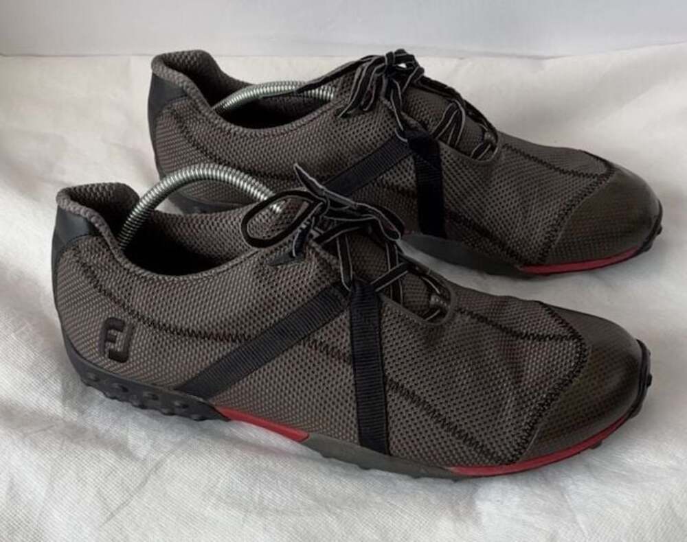 FootJoy M Project 55247 Men's Sneakers 11.5M Gray Max-Feel Spikeless Golf‎ Shoes